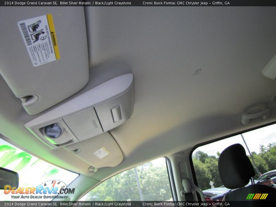 2014 Dodge Grand Caravan SE Billet Silver Metallic / Black/Light Graystone Photo #11