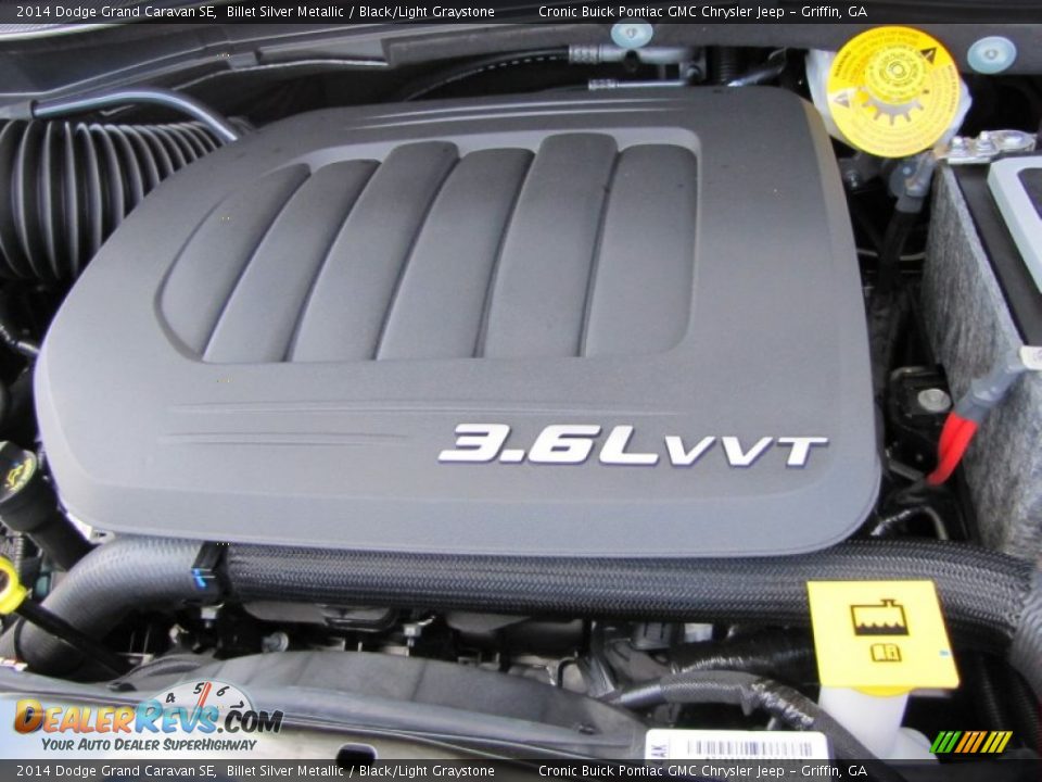 2014 Dodge Grand Caravan SE Billet Silver Metallic / Black/Light Graystone Photo #12