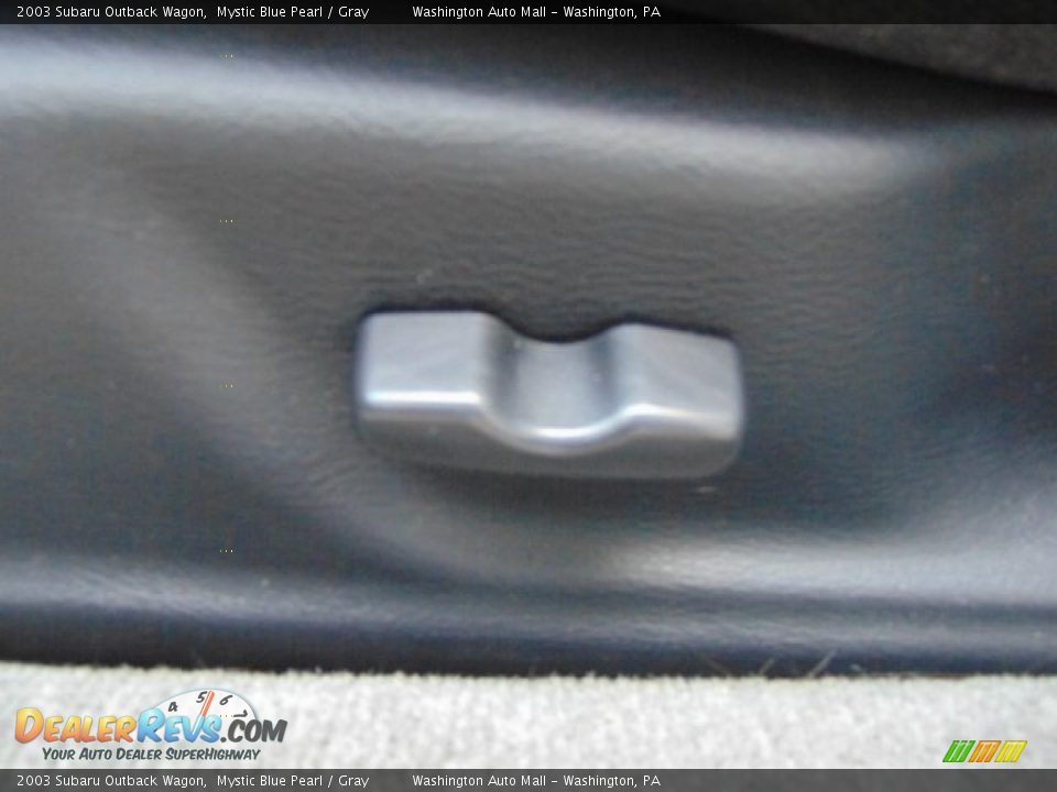 2003 Subaru Outback Wagon Mystic Blue Pearl / Gray Photo #13