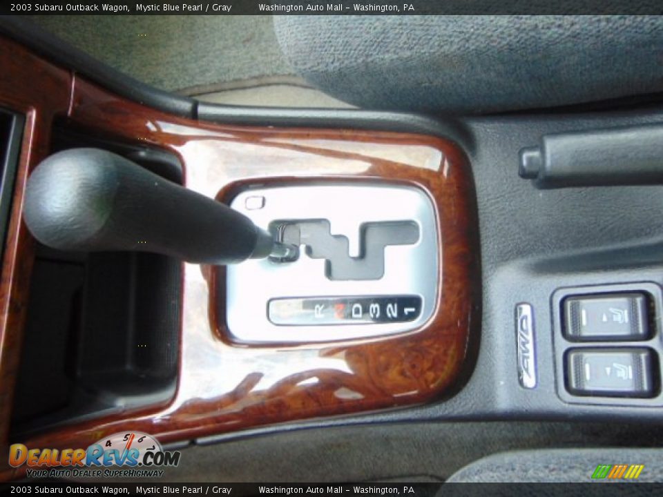 2003 Subaru Outback Wagon Mystic Blue Pearl / Gray Photo #15