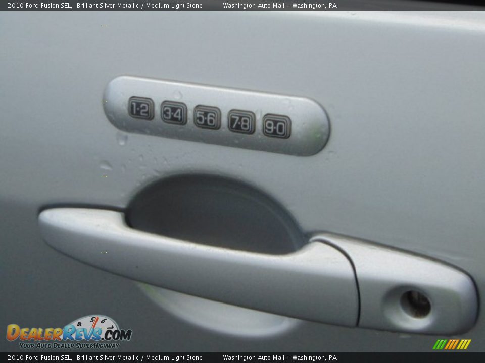 2010 Ford Fusion SEL Brilliant Silver Metallic / Medium Light Stone Photo #7