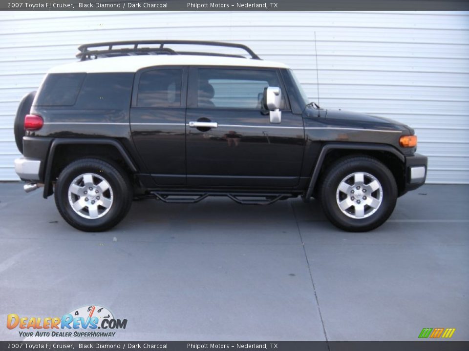 2007 Toyota FJ Cruiser Black Diamond / Dark Charcoal Photo #3