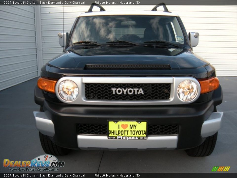 2007 Toyota FJ Cruiser Black Diamond / Dark Charcoal Photo #8