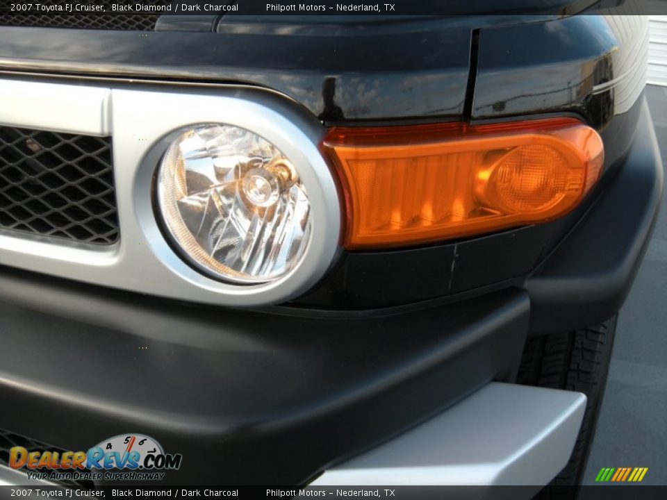 2007 Toyota FJ Cruiser Black Diamond / Dark Charcoal Photo #9