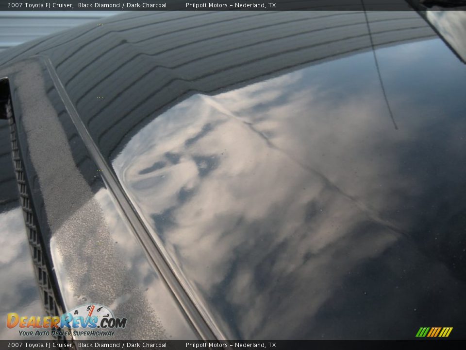 2007 Toyota FJ Cruiser Black Diamond / Dark Charcoal Photo #12