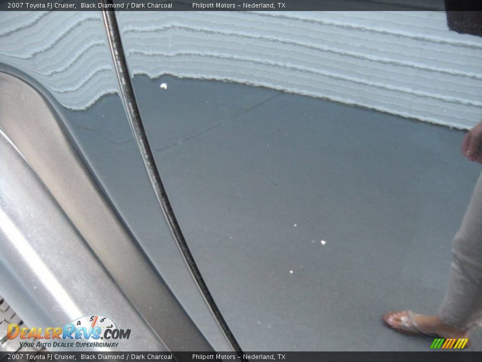 2007 Toyota FJ Cruiser Black Diamond / Dark Charcoal Photo #20