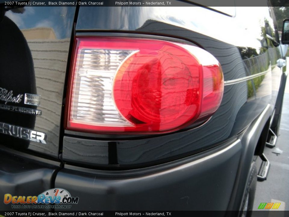 2007 Toyota FJ Cruiser Black Diamond / Dark Charcoal Photo #22