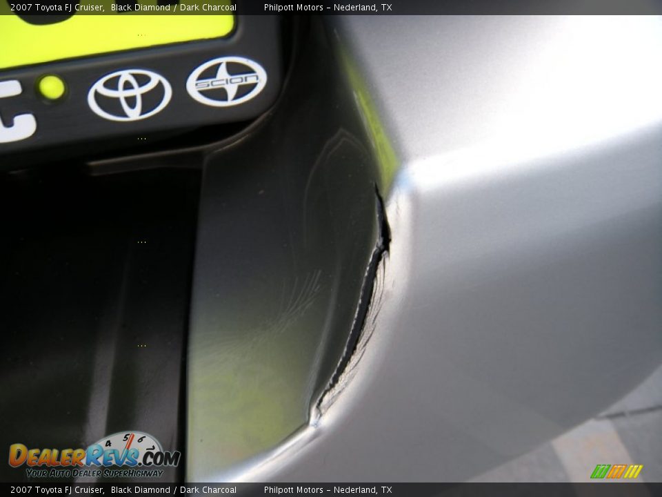 2007 Toyota FJ Cruiser Black Diamond / Dark Charcoal Photo #23