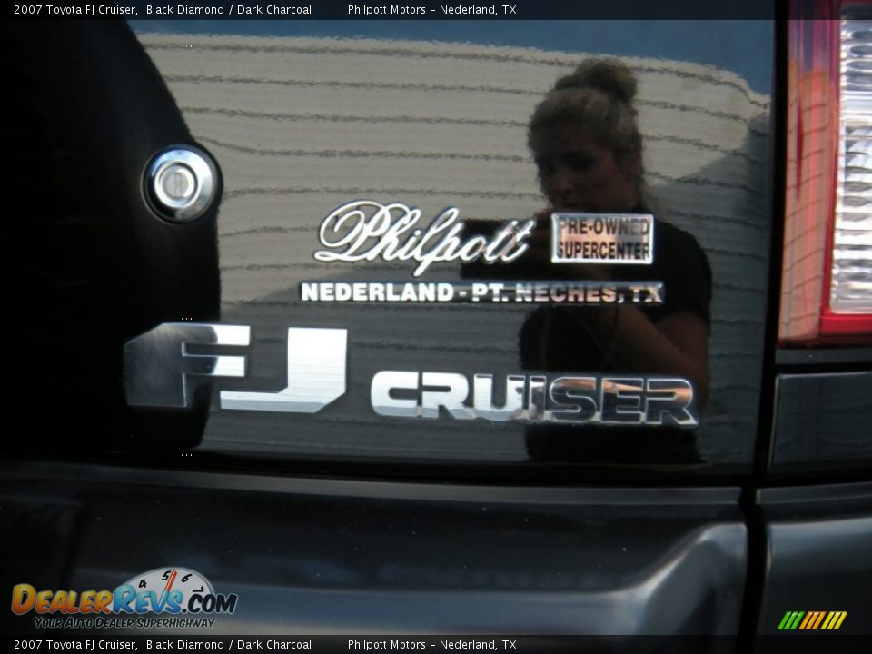 2007 Toyota FJ Cruiser Black Diamond / Dark Charcoal Photo #24