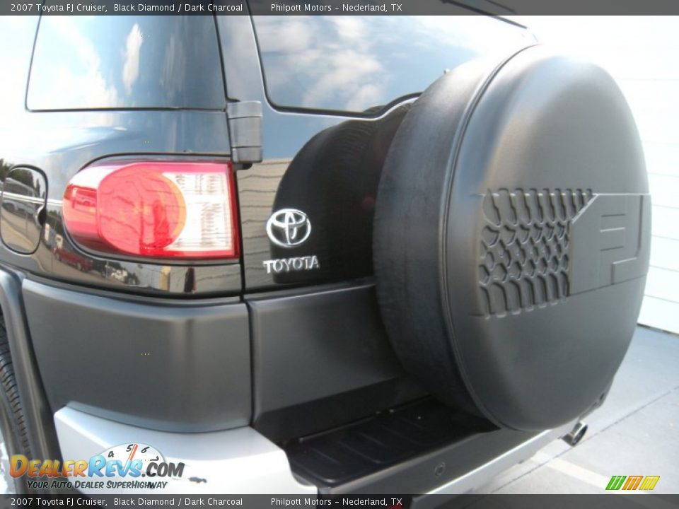 2007 Toyota FJ Cruiser Black Diamond / Dark Charcoal Photo #27