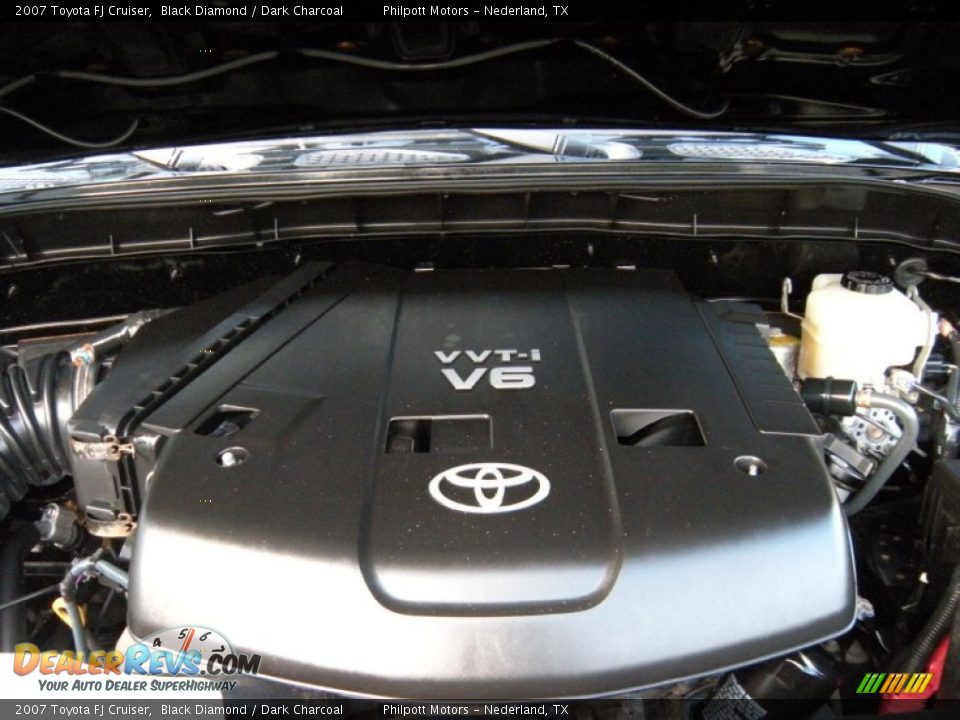 2007 Toyota FJ Cruiser Black Diamond / Dark Charcoal Photo #29
