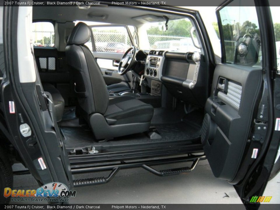 2007 Toyota FJ Cruiser Black Diamond / Dark Charcoal Photo #30