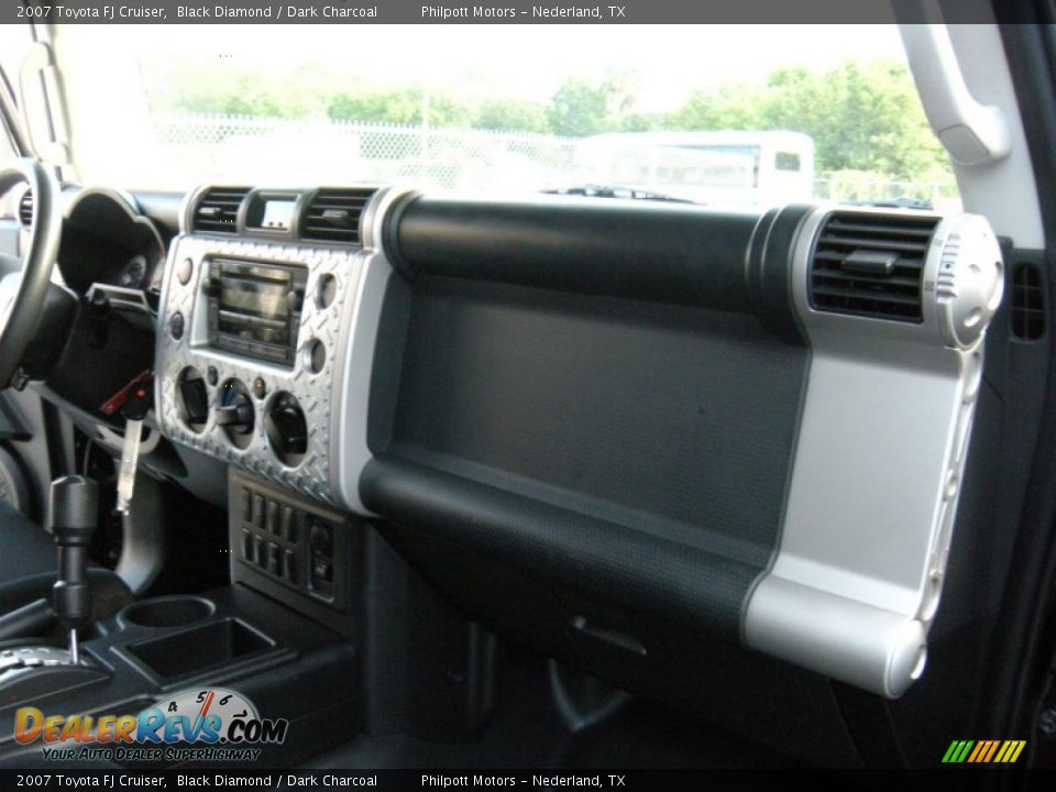 2007 Toyota FJ Cruiser Black Diamond / Dark Charcoal Photo #32