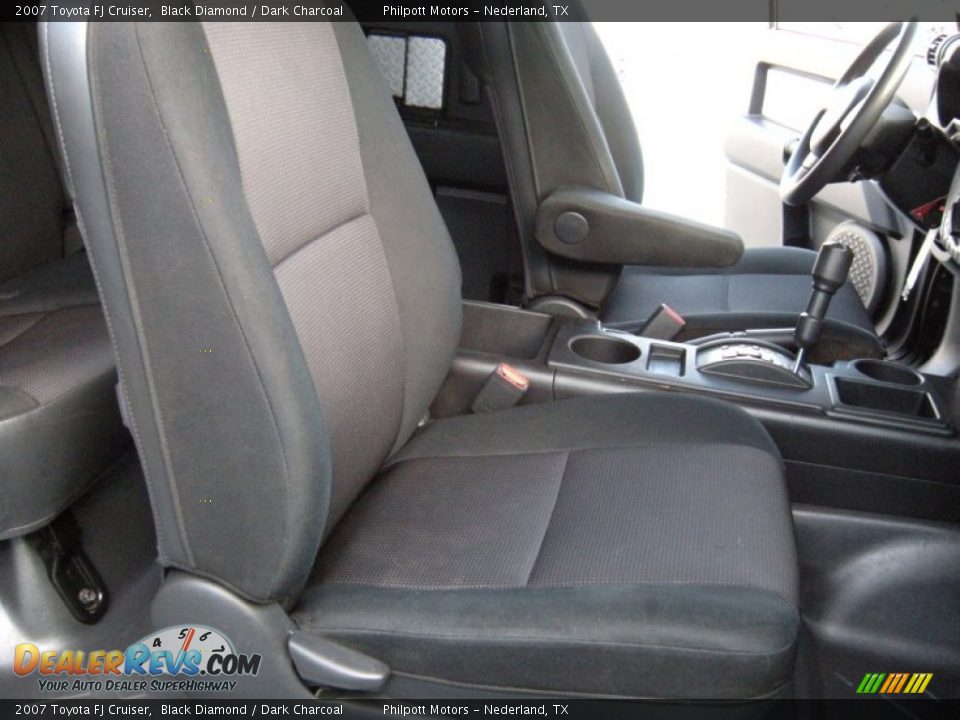 2007 Toyota FJ Cruiser Black Diamond / Dark Charcoal Photo #33