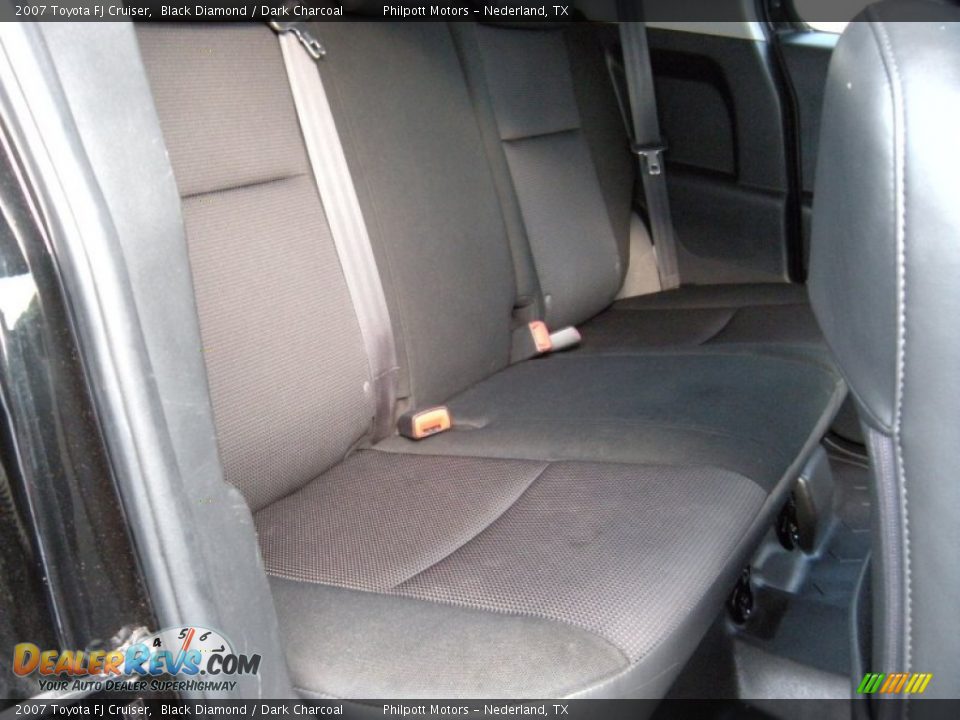 2007 Toyota FJ Cruiser Black Diamond / Dark Charcoal Photo #35