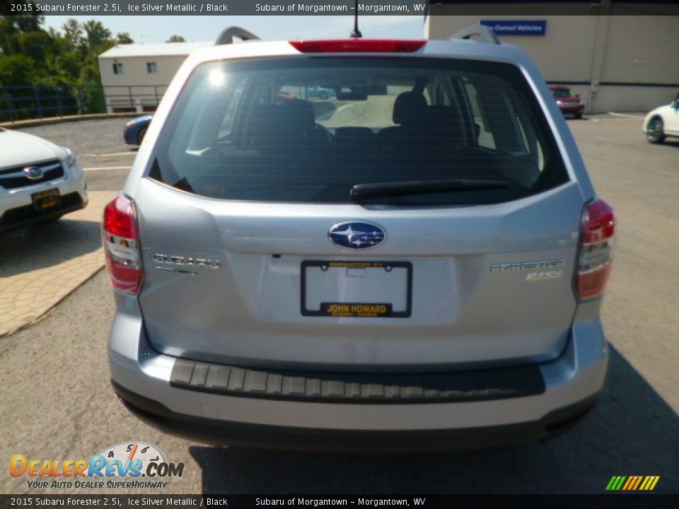 2015 Subaru Forester 2.5i Ice Silver Metallic / Black Photo #6