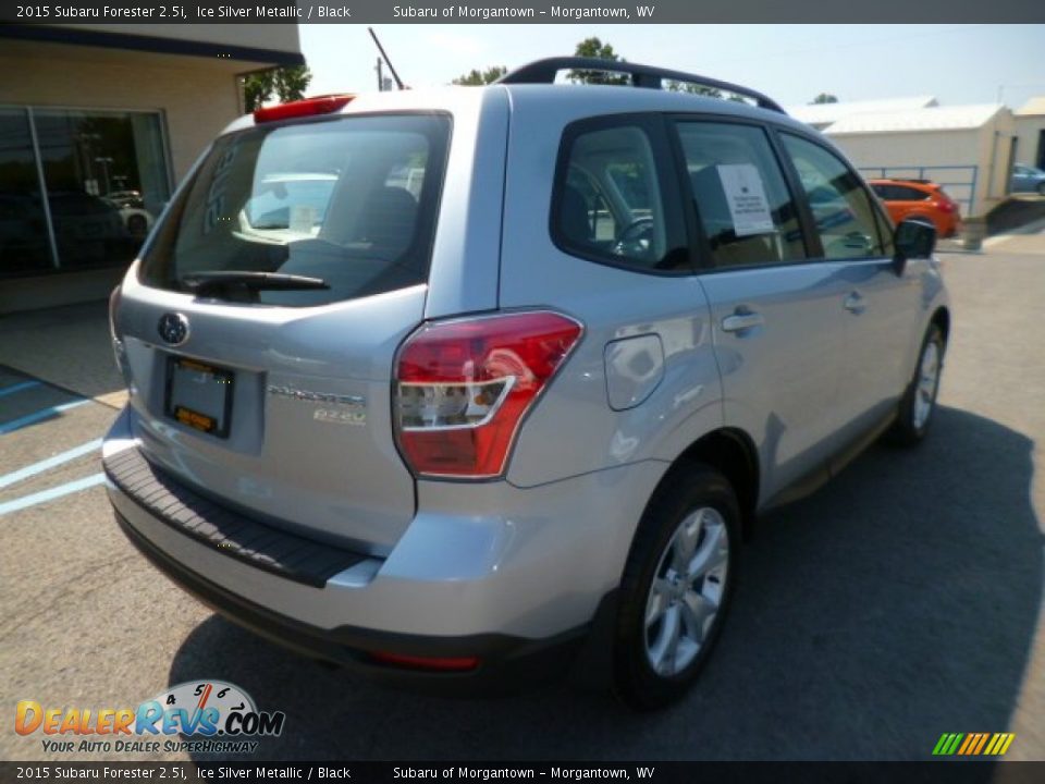 2015 Subaru Forester 2.5i Ice Silver Metallic / Black Photo #7