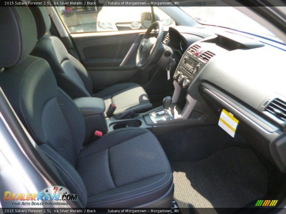 2015 Subaru Forester 2.5i Ice Silver Metallic / Black Photo #9