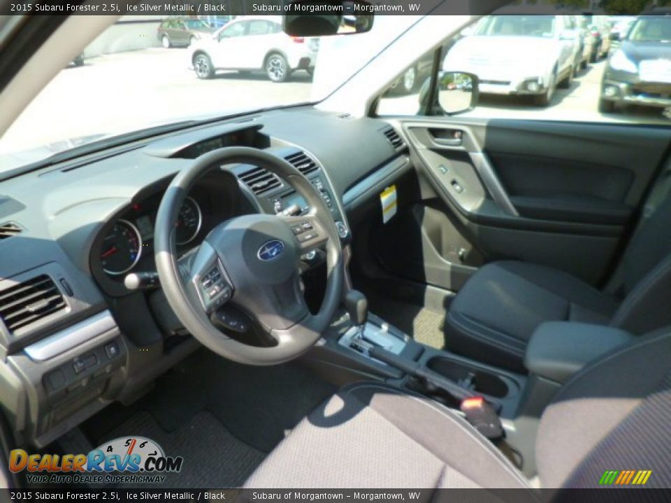 2015 Subaru Forester 2.5i Ice Silver Metallic / Black Photo #15