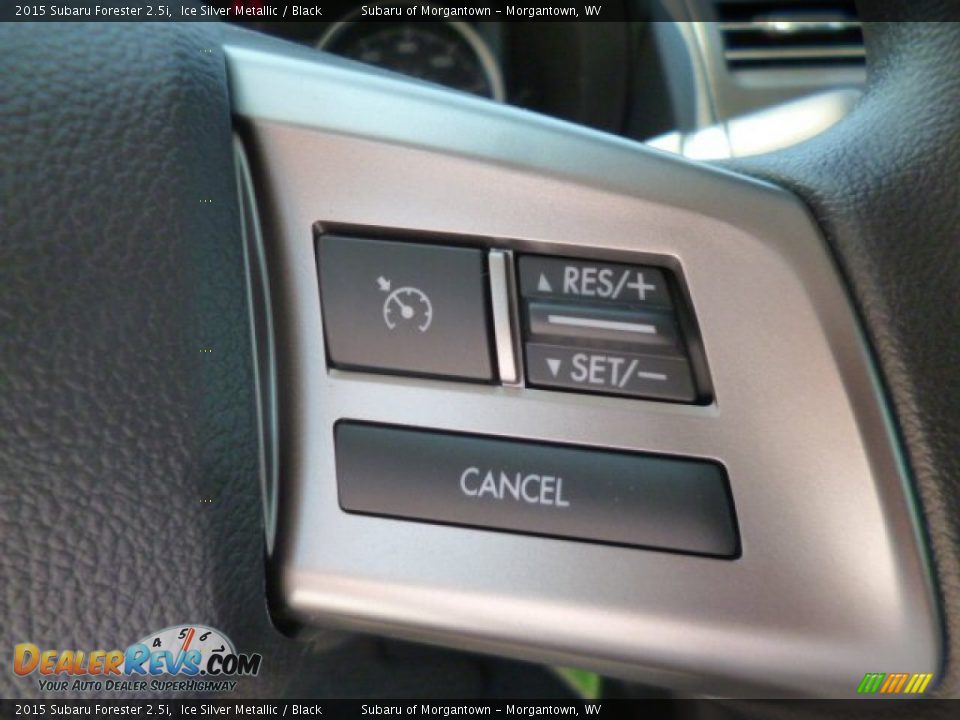 2015 Subaru Forester 2.5i Ice Silver Metallic / Black Photo #17