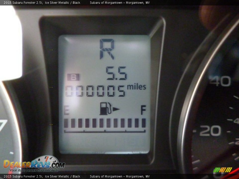 2015 Subaru Forester 2.5i Ice Silver Metallic / Black Photo #20