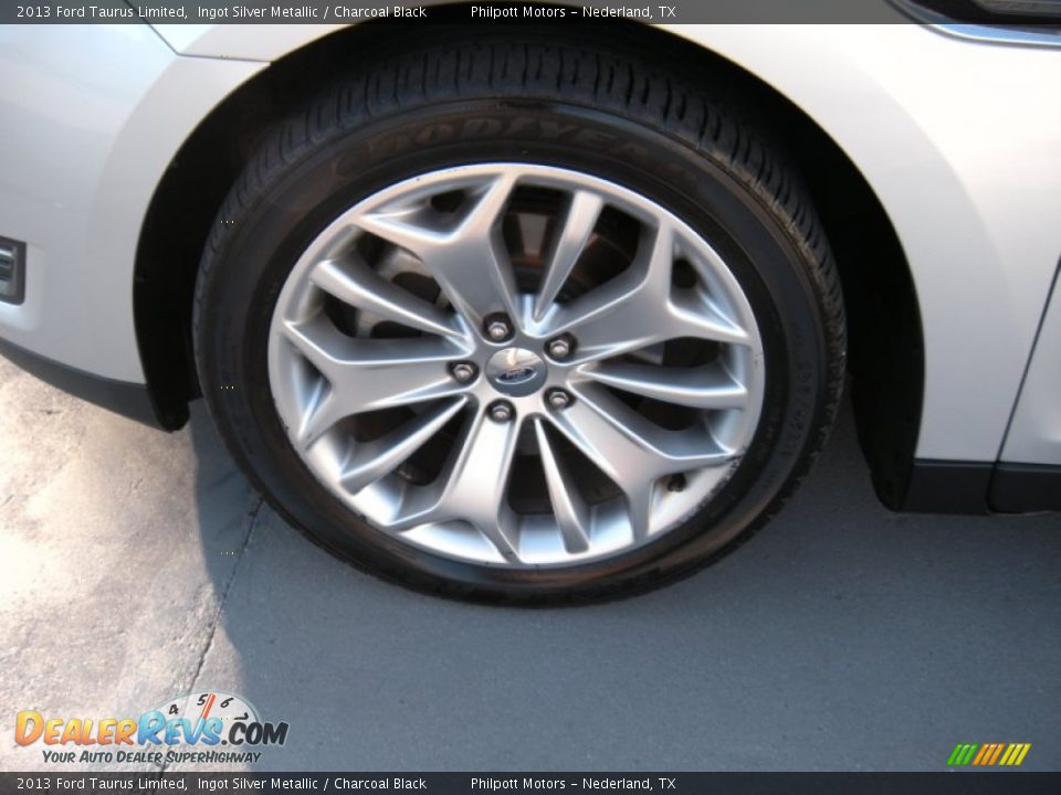 2013 Ford Taurus Limited Ingot Silver Metallic / Charcoal Black Photo #11