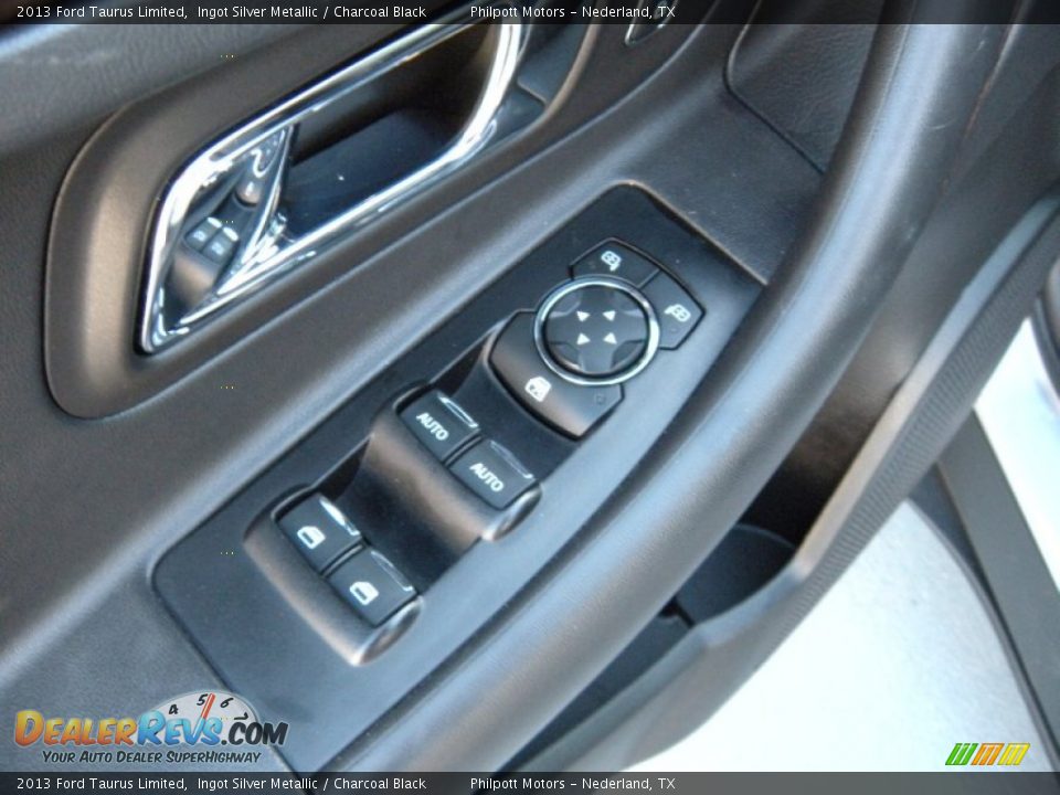 2013 Ford Taurus Limited Ingot Silver Metallic / Charcoal Black Photo #29