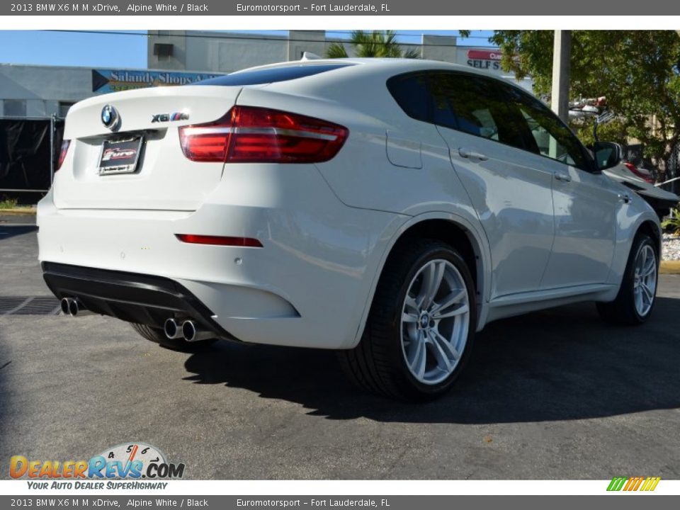 2013 BMW X6 M M xDrive Alpine White / Black Photo #5