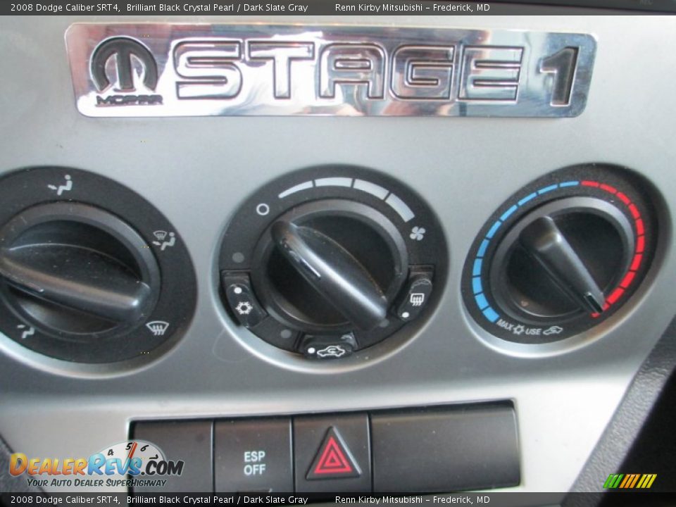 2008 Dodge Caliber SRT4 Brilliant Black Crystal Pearl / Dark Slate Gray Photo #22