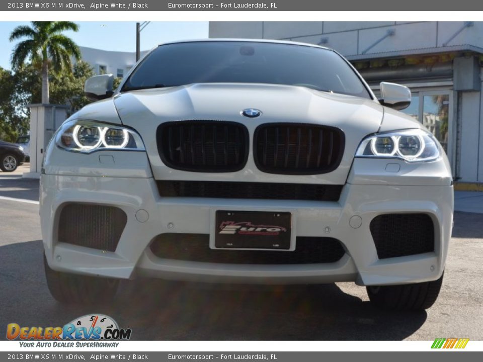 2013 BMW X6 M M xDrive Alpine White / Black Photo #7