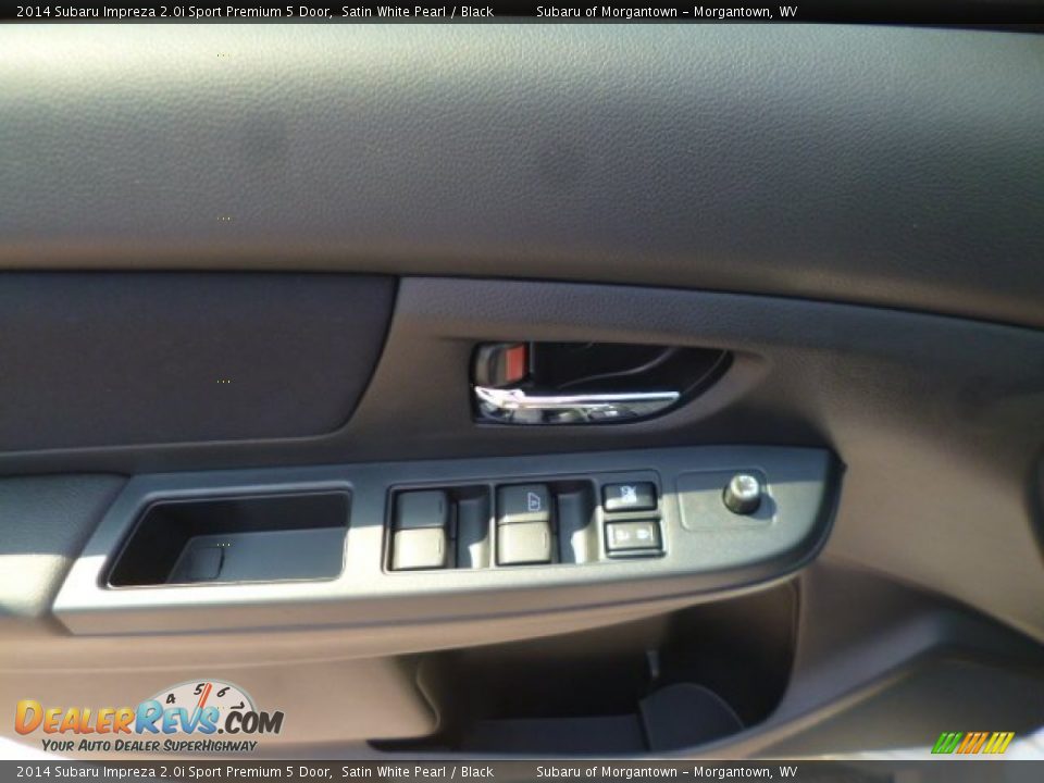 2014 Subaru Impreza 2.0i Sport Premium 5 Door Satin White Pearl / Black Photo #16