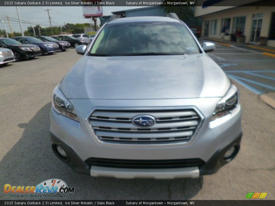 2015 Subaru Outback 2.5i Limited Ice Silver Metallic / Slate Black Photo #2