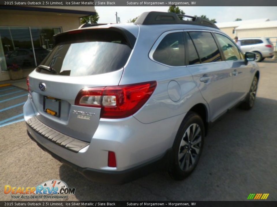 2015 Subaru Outback 2.5i Limited Ice Silver Metallic / Slate Black Photo #7