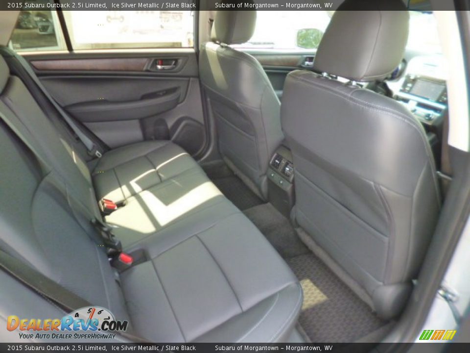 2015 Subaru Outback 2.5i Limited Ice Silver Metallic / Slate Black Photo #10