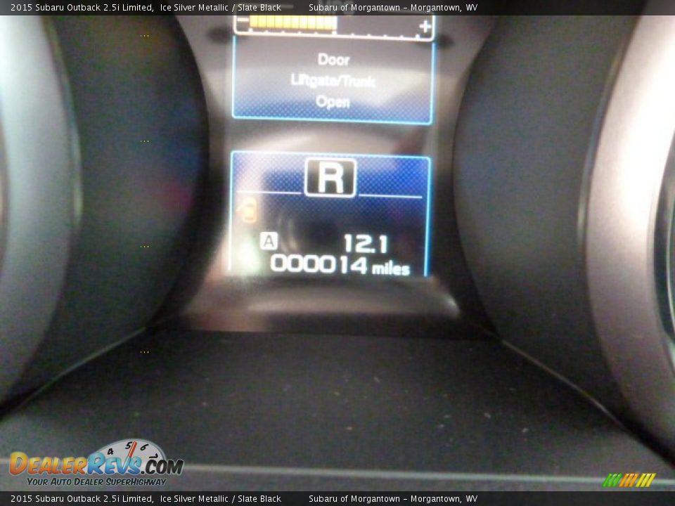 2015 Subaru Outback 2.5i Limited Ice Silver Metallic / Slate Black Photo #20