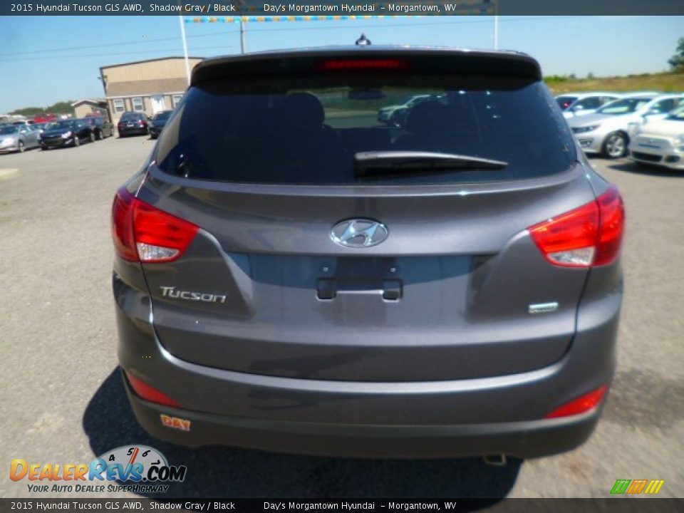 2015 Hyundai Tucson GLS AWD Shadow Gray / Black Photo #6