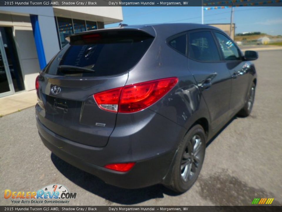 2015 Hyundai Tucson GLS AWD Shadow Gray / Black Photo #7