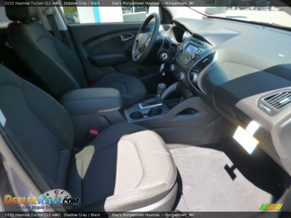 2015 Hyundai Tucson GLS AWD Shadow Gray / Black Photo #10