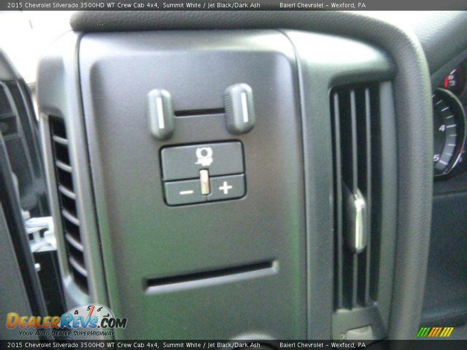 2015 Chevrolet Silverado 3500HD WT Crew Cab 4x4 Summit White / Jet Black/Dark Ash Photo #15
