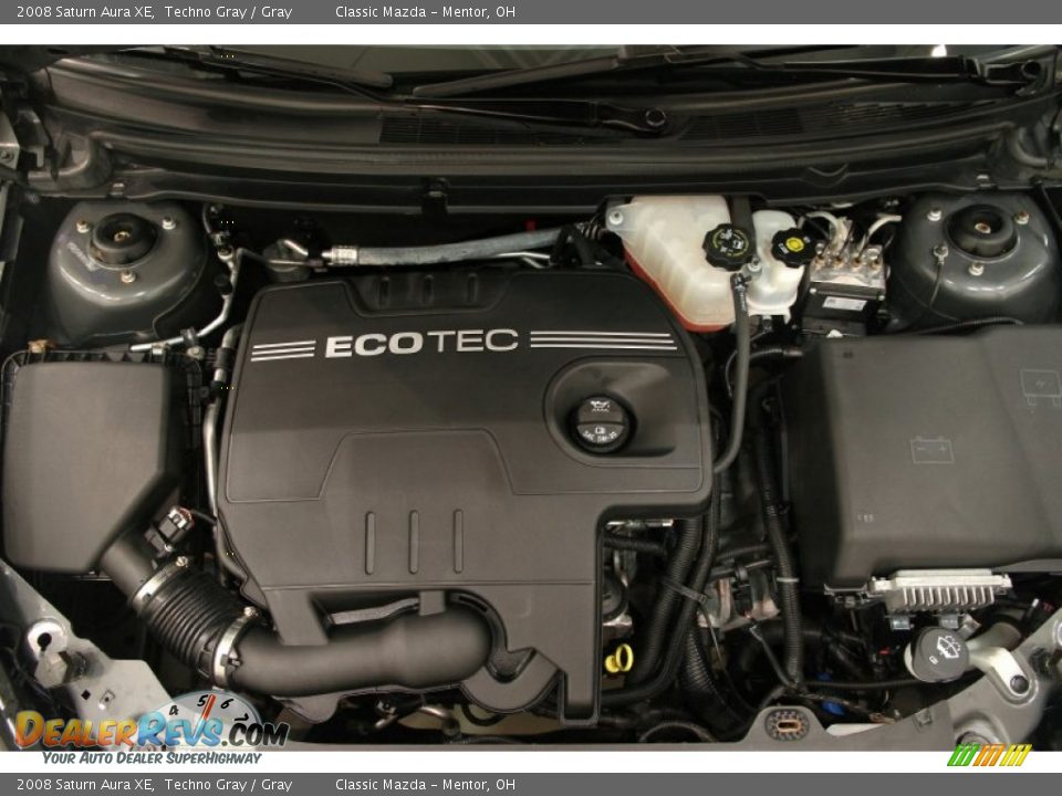 2008 Saturn Aura XE 2.4 Liter DOHC 16 Valve VVT 4 Cylinder Engine Photo #16