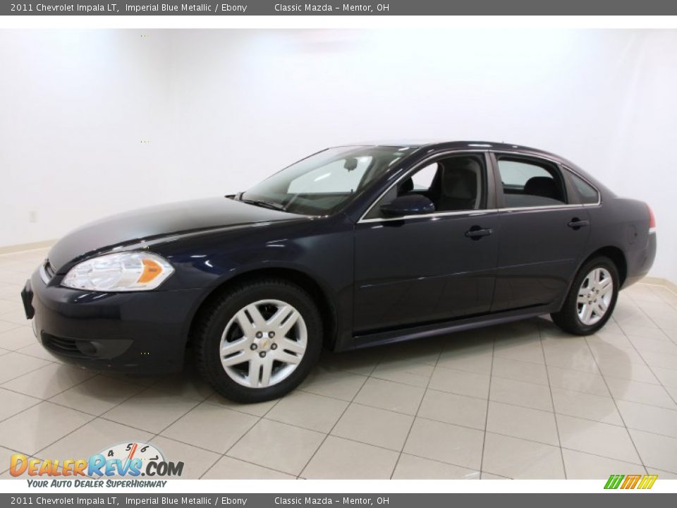 2011 Chevrolet Impala LT Imperial Blue Metallic / Ebony Photo #3
