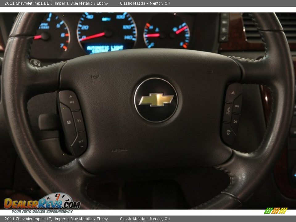 2011 Chevrolet Impala LT Imperial Blue Metallic / Ebony Photo #6