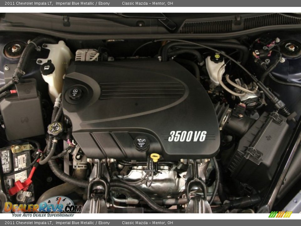 2011 Chevrolet Impala LT Imperial Blue Metallic / Ebony Photo #15