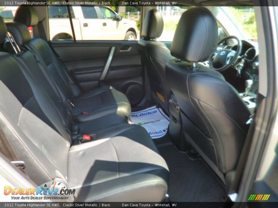 2012 Toyota Highlander SE 4WD Classic Silver Metallic / Black Photo #9