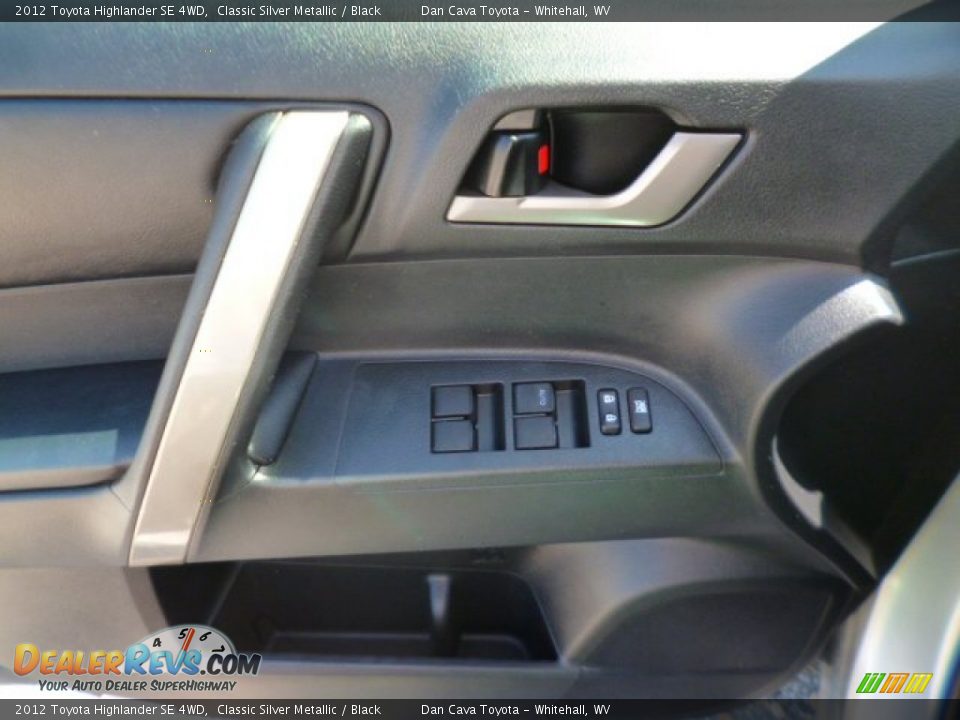 2012 Toyota Highlander SE 4WD Classic Silver Metallic / Black Photo #12