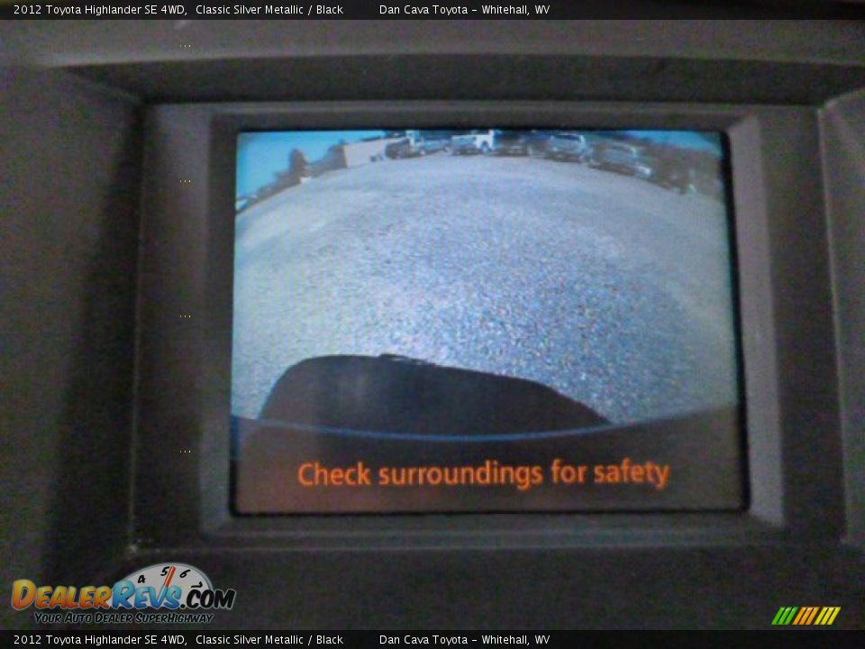 2012 Toyota Highlander SE 4WD Classic Silver Metallic / Black Photo #13