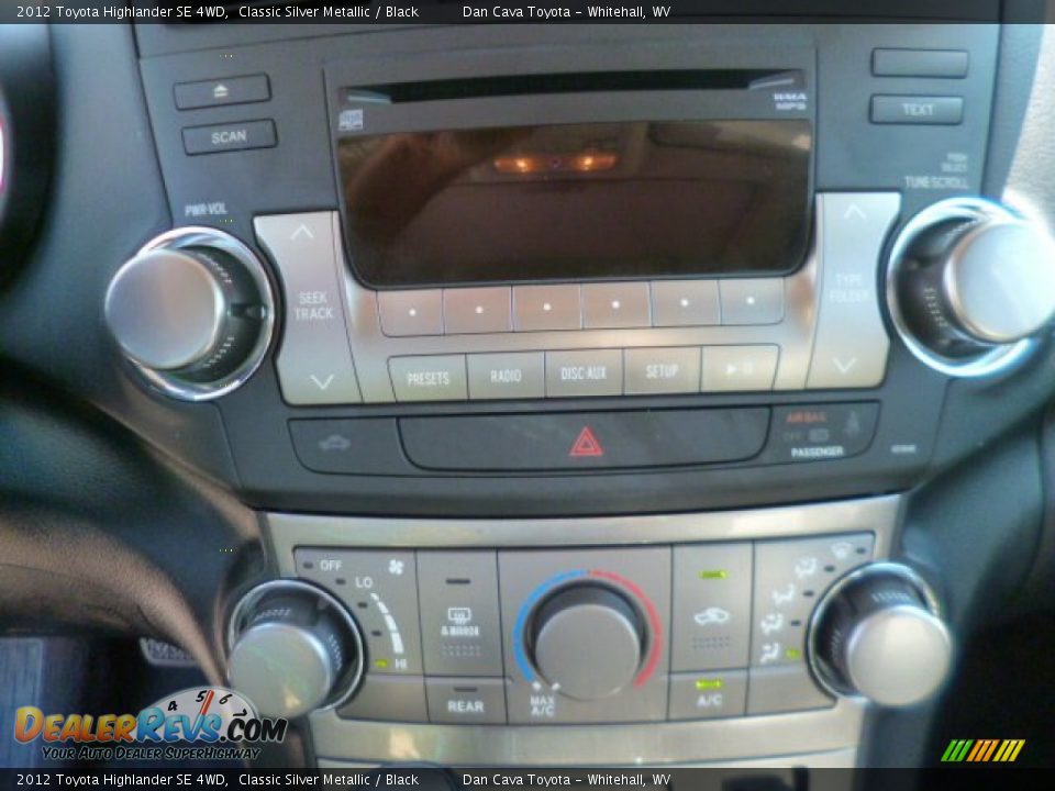 2012 Toyota Highlander SE 4WD Classic Silver Metallic / Black Photo #14