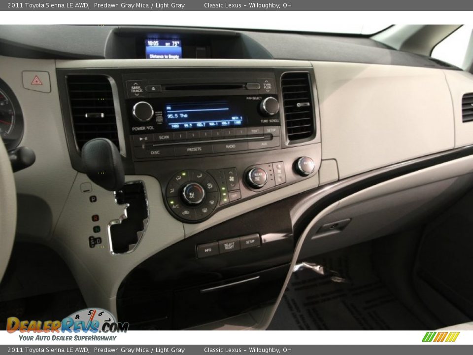 2011 Toyota Sienna LE AWD Predawn Gray Mica / Light Gray Photo #15
