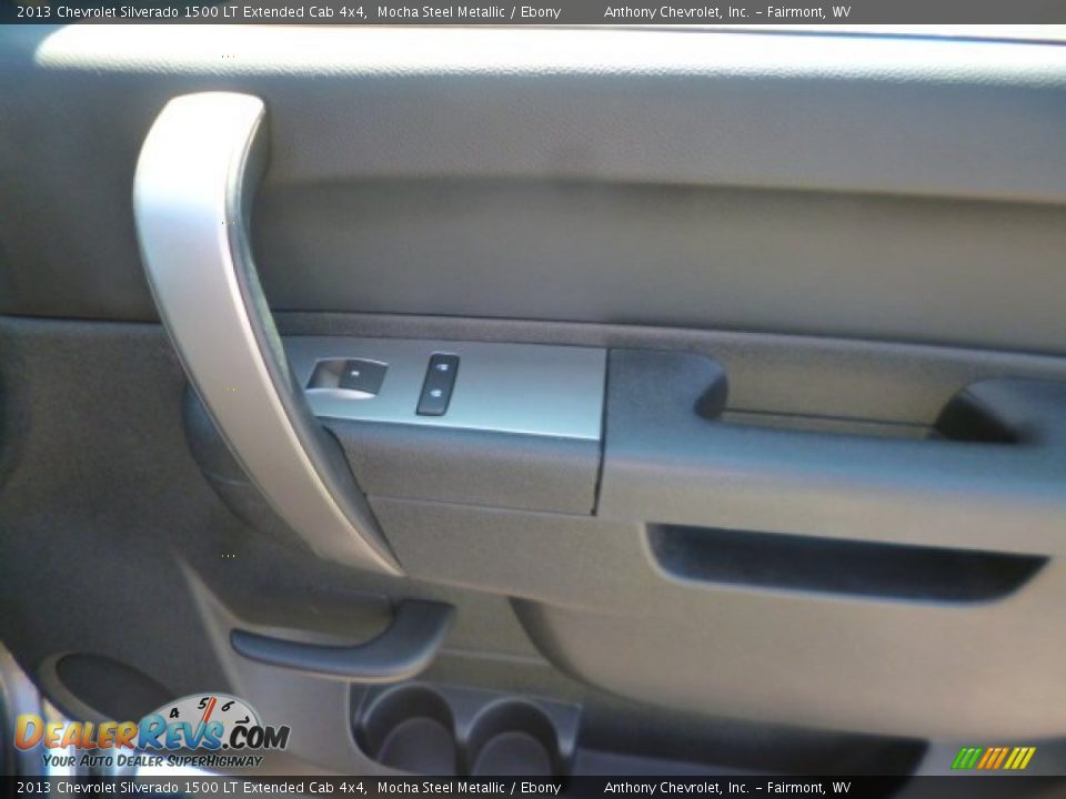 2013 Chevrolet Silverado 1500 LT Extended Cab 4x4 Mocha Steel Metallic / Ebony Photo #11
