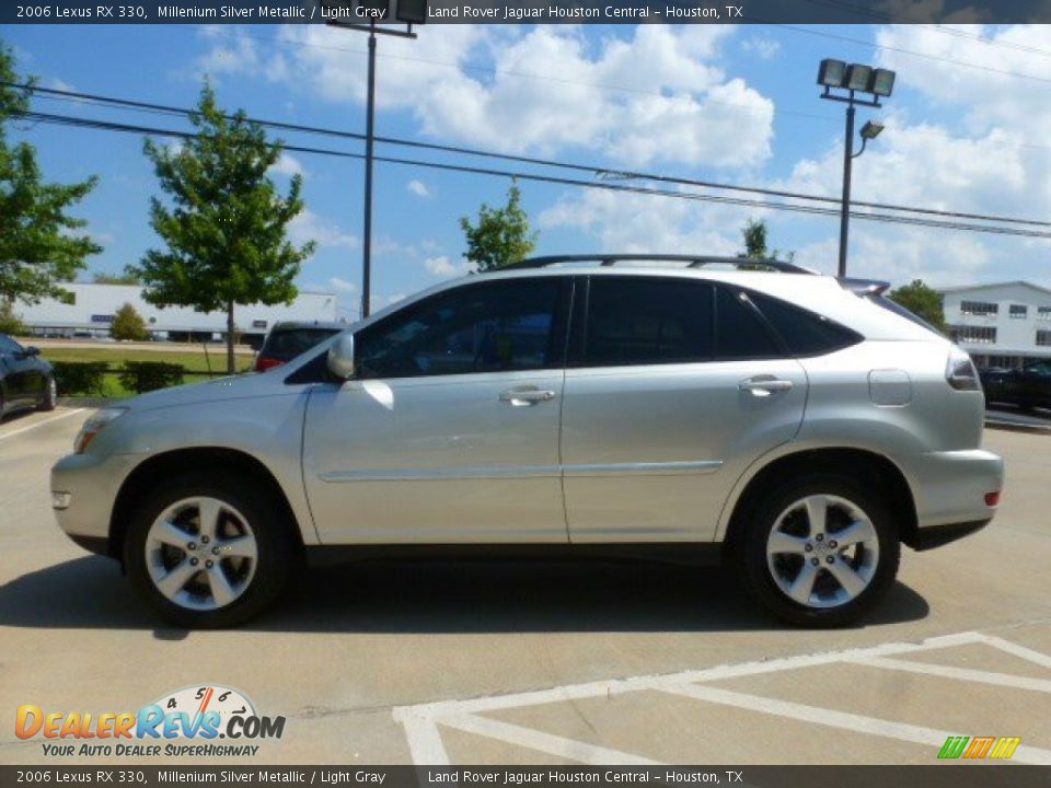 2006 Lexus RX 330 Millenium Silver Metallic / Light Gray Photo #7